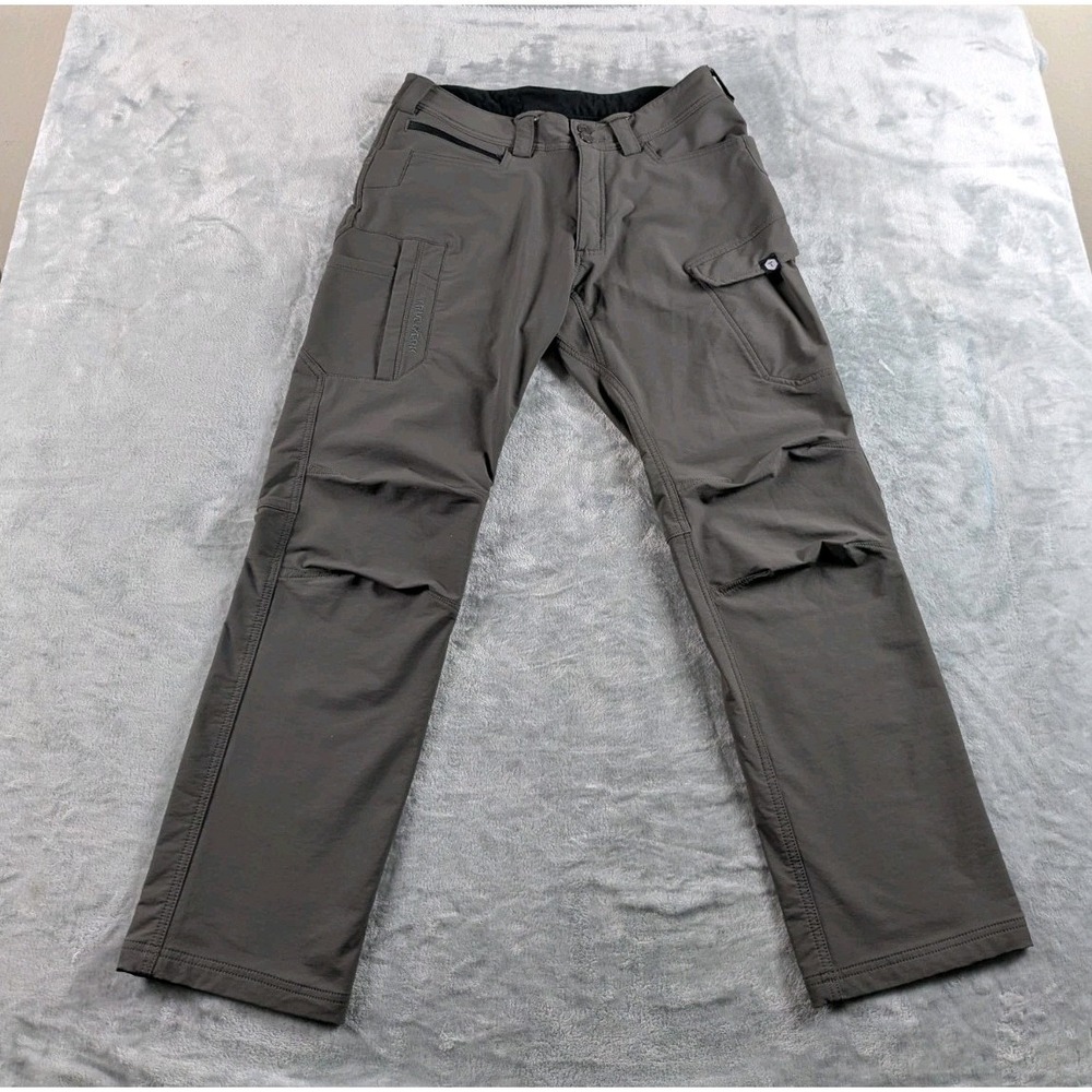 Truewerk Pants Mens 32x30 Gray T2 WerkPant Cargo Stretch Workwear Utility